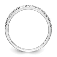 14k White Gold 1/5 ct Lab Grown Diamond VS+ F+ Complete Wedding Band