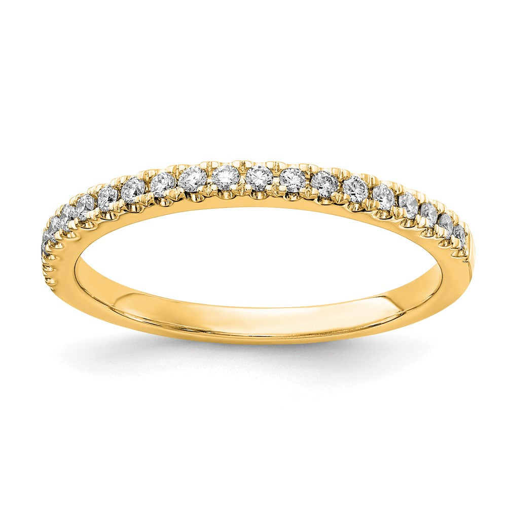 14k 1/5 ct Lab Grown Diamond VS+ F+ Complete Wedding Band