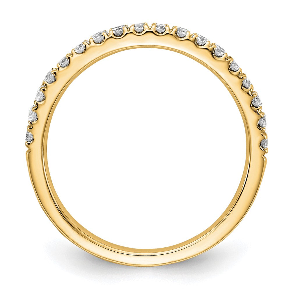 14k 1/3 ct Lab Grown Diamond VS+ F+ Complete Wedding Band