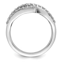 14kw 5/8 ct Lab Grown Dia VS/SI+ G+ & Cr Ruby Comp Ring