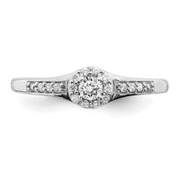 10kw 1/5ct Lab Grown Diamond VS/SI+ G+ Complete Cluster Eng Ring