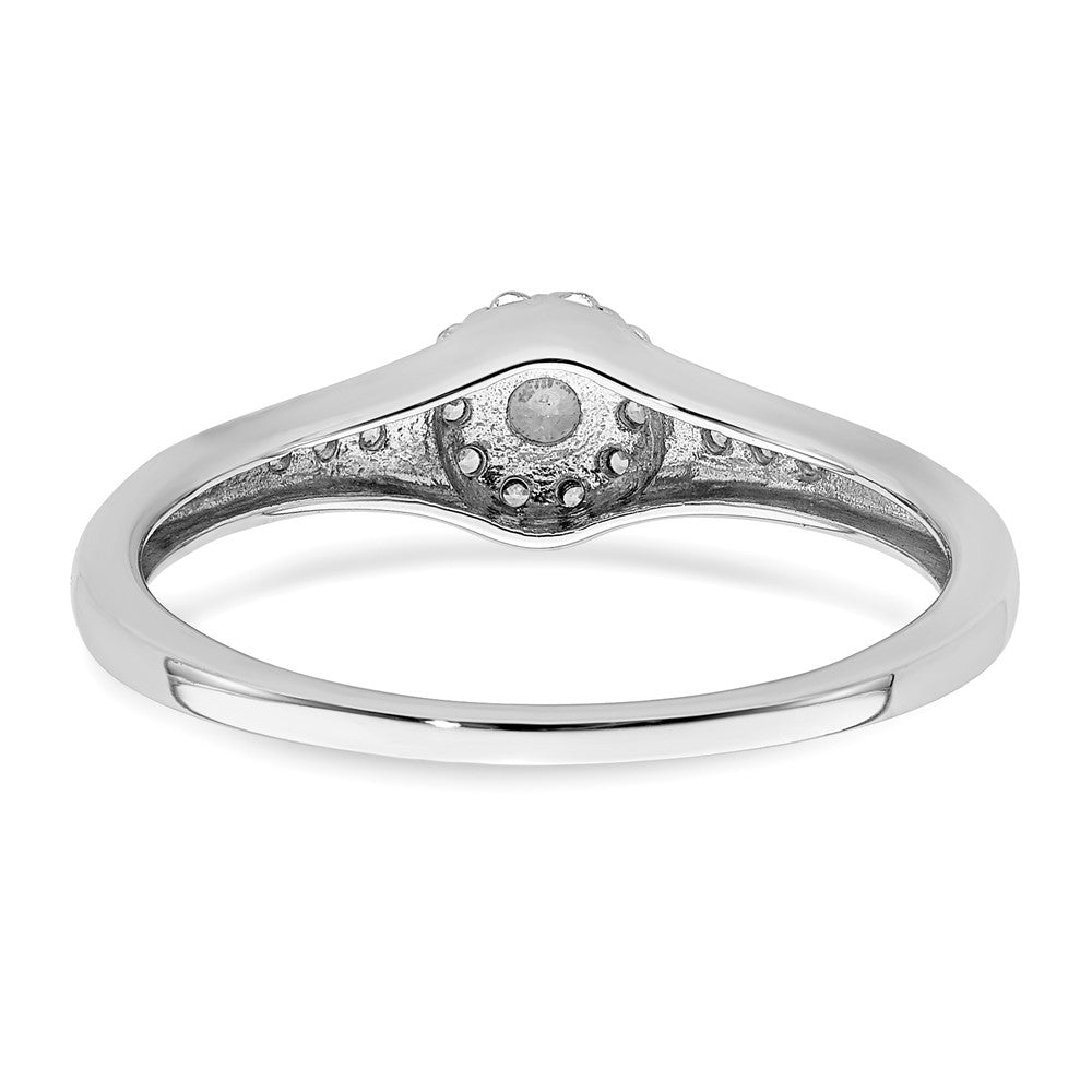 10kw 1/5ct Lab Grown Diamond VS/SI+ G+ Complete Cluster Eng Ring