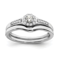 10kw 1/5ct Lab Grown Diamond VS/SI+ G+ Complete Cluster Eng Ring