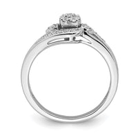 10kw 1/5ct Lab Grown Diamond VS/SI+ G+ Complete Cluster Eng Ring