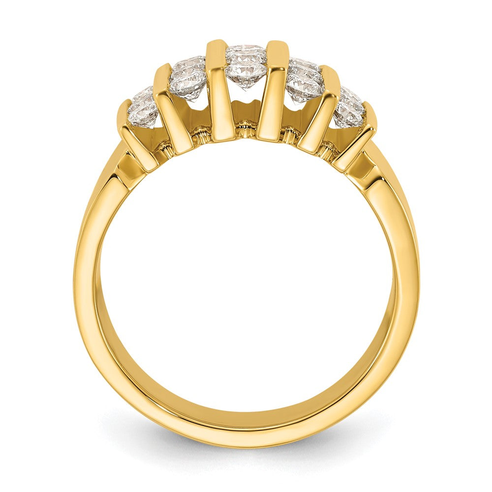 14k 1ct Lab Grown Diamond VS/SI+ G+ Complete Fashion Band