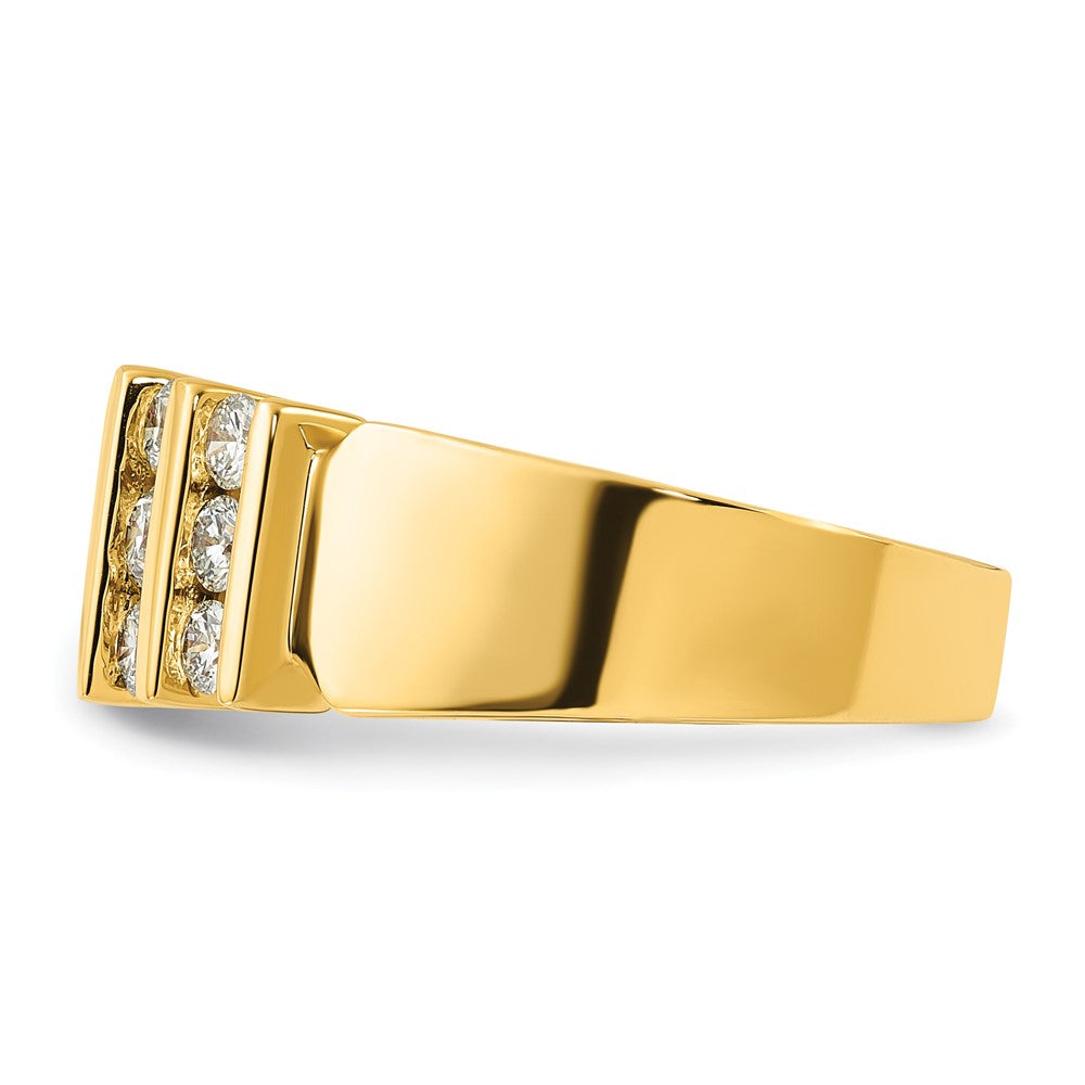14k 1ct Lab Grown Diamond VS/SI+ G+ Complete Fashion Band