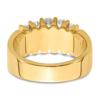 14k 1ct Lab Grown Diamond VS/SI+ G+ Complete Fashion Band