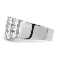 14k White Gold 2ct Lab Grown Diamond VS/SI+ G+ Complete Fashion Band
