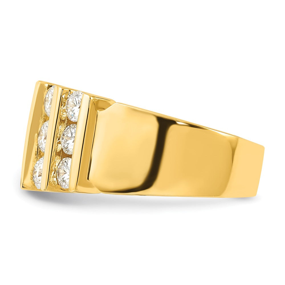 14k 2ct Lab Grown Diamond VS/SI+ G+ Complete Fashion Band