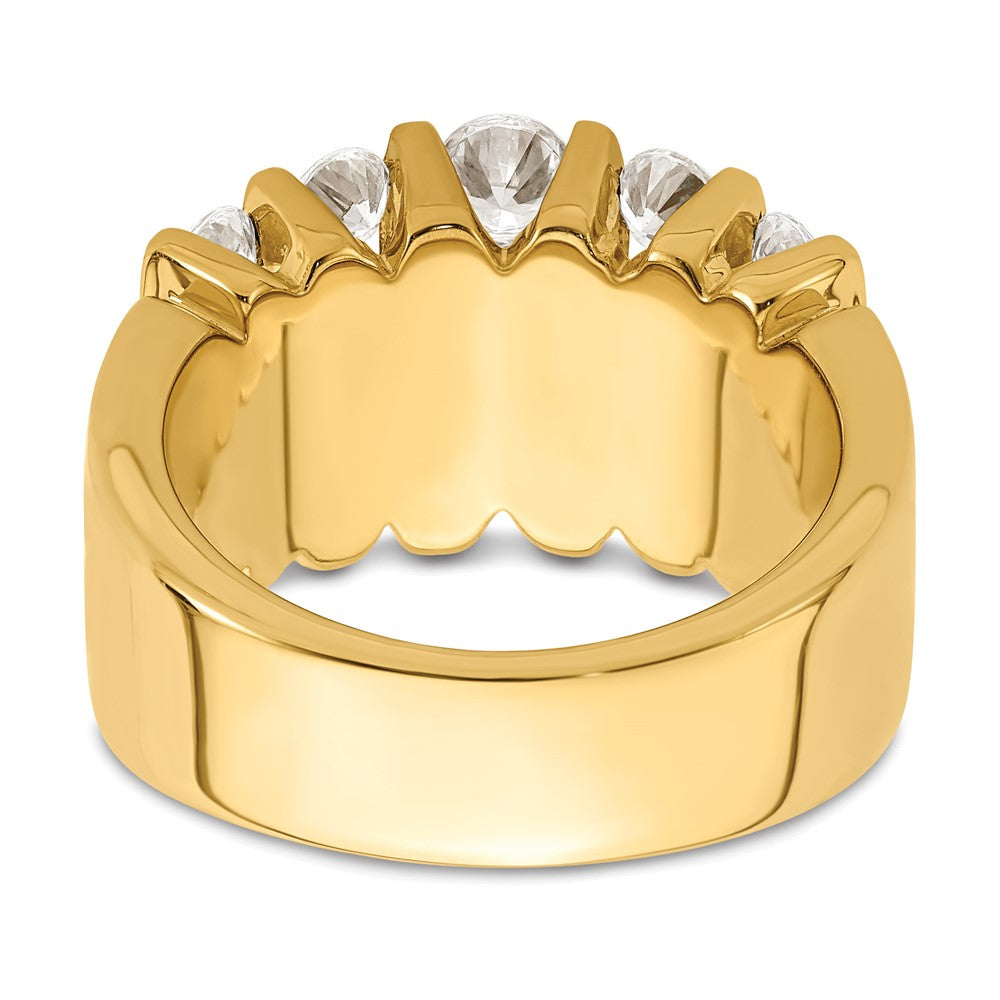 14k 2ct Lab Grown Diamond VS/SI+ G+ Complete Fashion Band