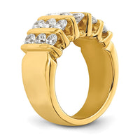 14k 2ct Lab Grown Diamond VS/SI+ G+ Complete Fashion Band