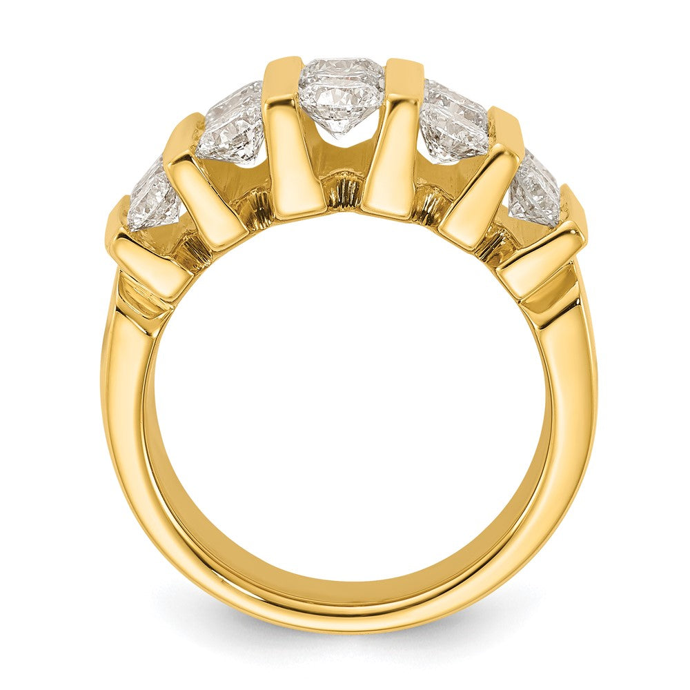 14k 3ct Lab Grown Diamond VS/SI+ G+ Complete Fashion Band