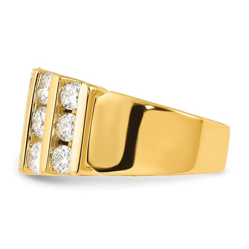 14k 3ct Lab Grown Diamond VS/SI+ G+ Complete Fashion Band