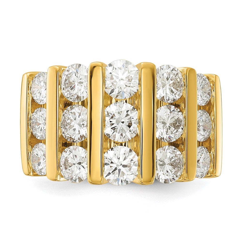 14k 3ct Lab Grown Diamond VS/SI+ G+ Complete Fashion Band