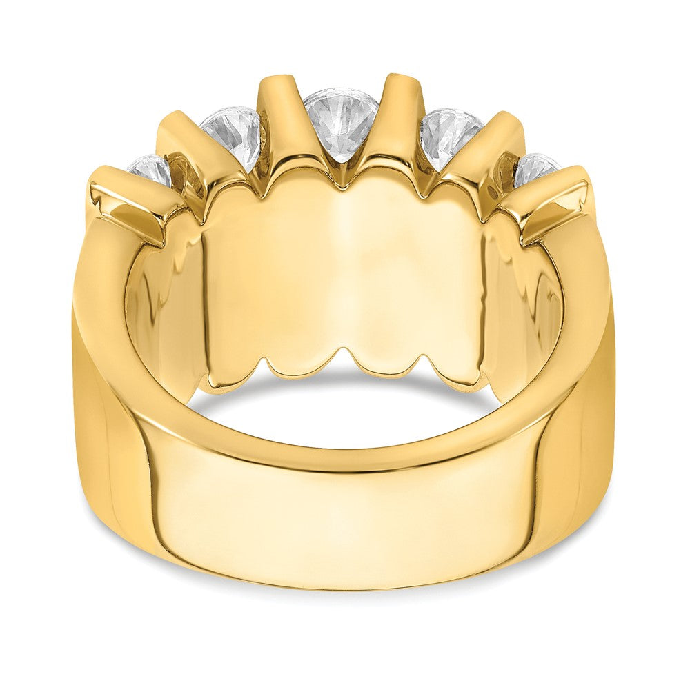 14k 3ct Lab Grown Diamond VS/SI+ G+ Complete Fashion Band