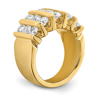 14k 3ct Lab Grown Diamond VS/SI+ G+ Complete Fashion Band