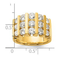 14k 3ct Lab Grown Diamond VS/SI+ G+ Complete Fashion Band