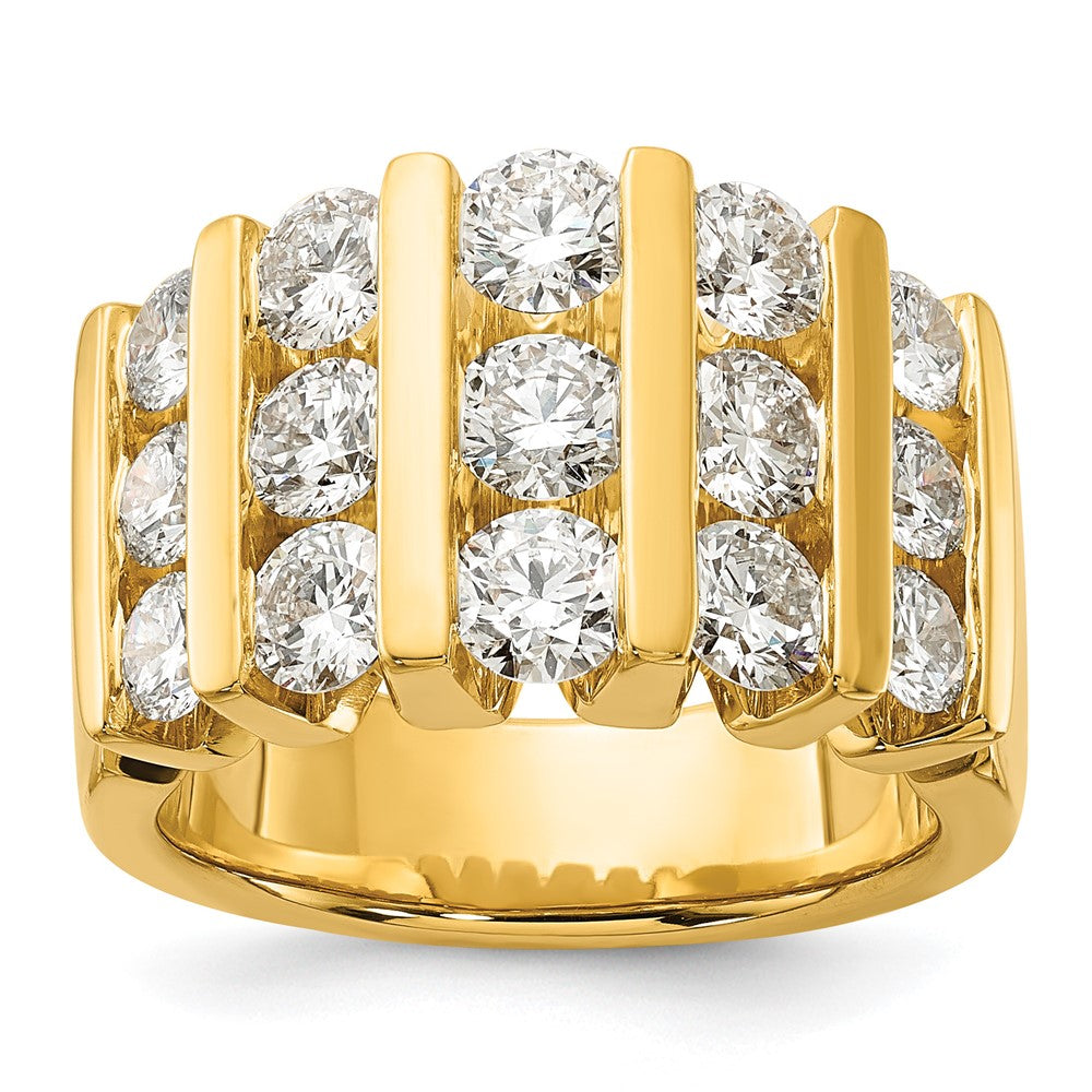 14k 3ct Lab Grown Diamond VS/SI+ G+ Complete Fashion Band