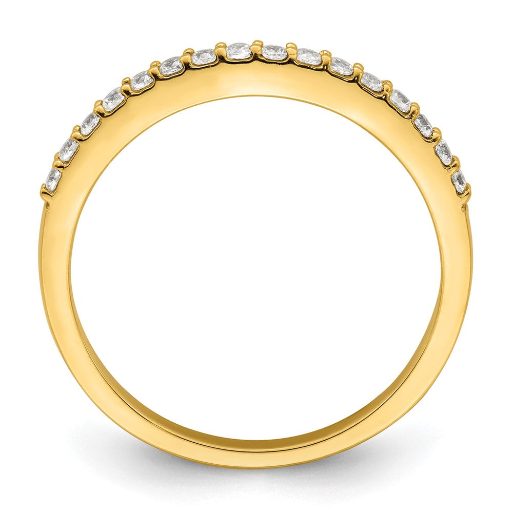 14k 1/5 ct Lab Grown Diamond VS/SI+ G+ Wedding Band