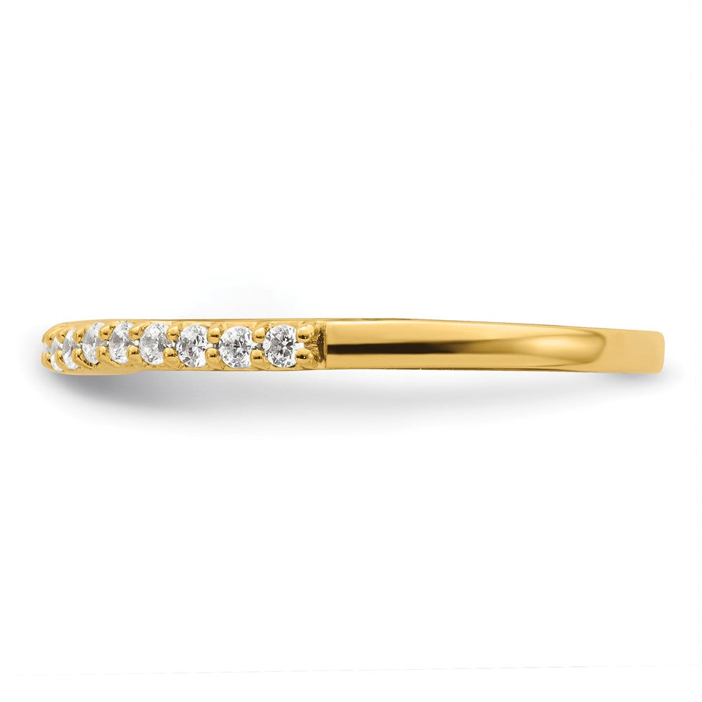14k 1/5 ct Lab Grown Diamond VS/SI+ G+ Wedding Band