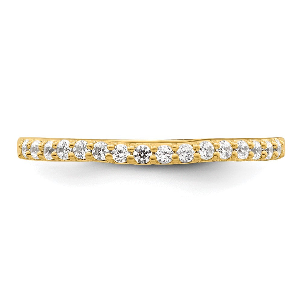 14k 1/5 ct Lab Grown Diamond VS/SI+ G+ Wedding Band