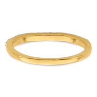 14k 1/5 ct Lab Grown Diamond VS/SI+ G+ Wedding Band