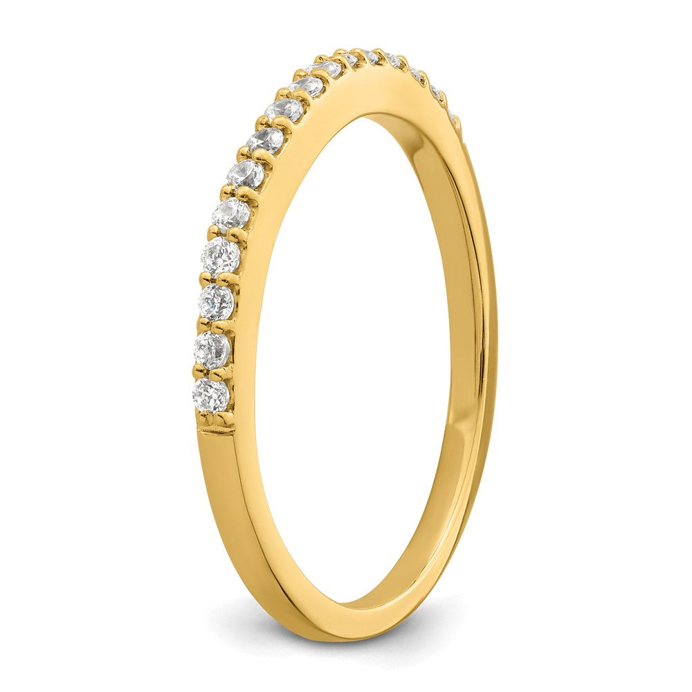 14k 1/5 ct Lab Grown Diamond VS/SI+ G+ Wedding Band