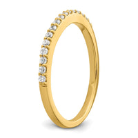 14k 1/5 ct Lab Grown Diamond VS/SI+ G+ Wedding Band