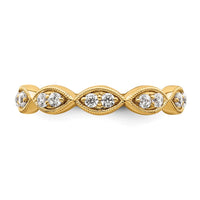 14k 1/4 ct Lab Grown Diamond VS/SI+ G+ Complete Ring