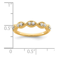 14k 1/4 ct Lab Grown Diamond VS/SI+ G+ Complete Ring