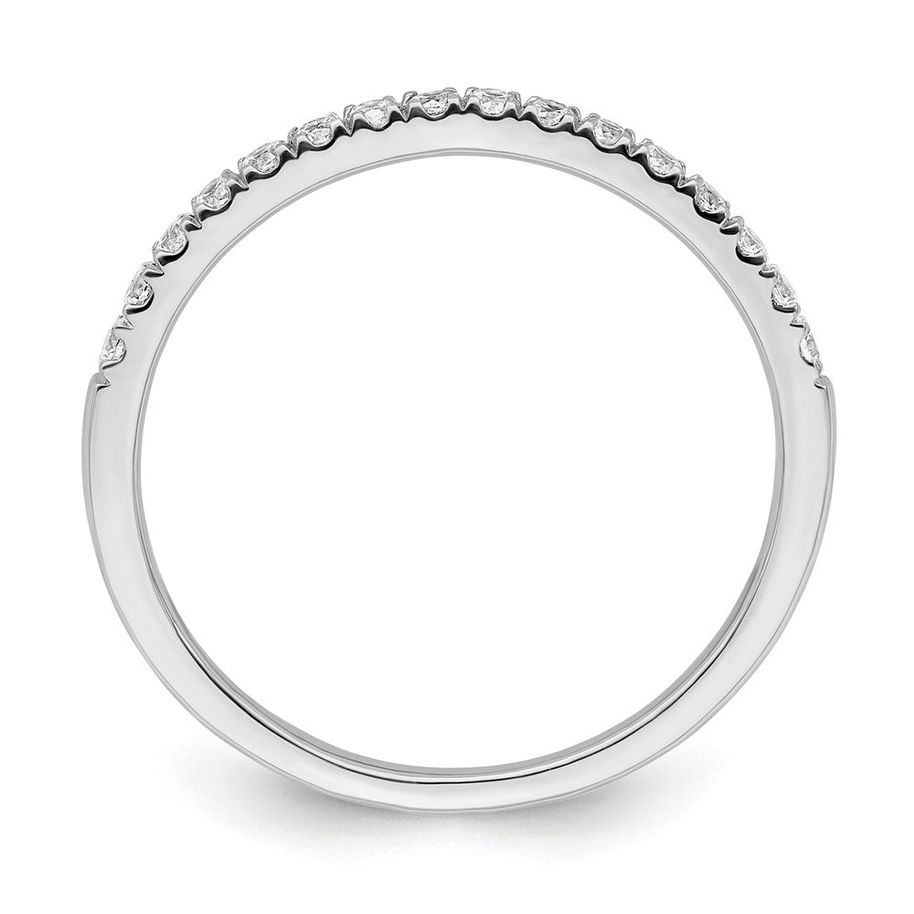 14kw 1/2ct Lab Grown Diamond VS/SI+ G+ Comp Set of 2 Wedding Bands
