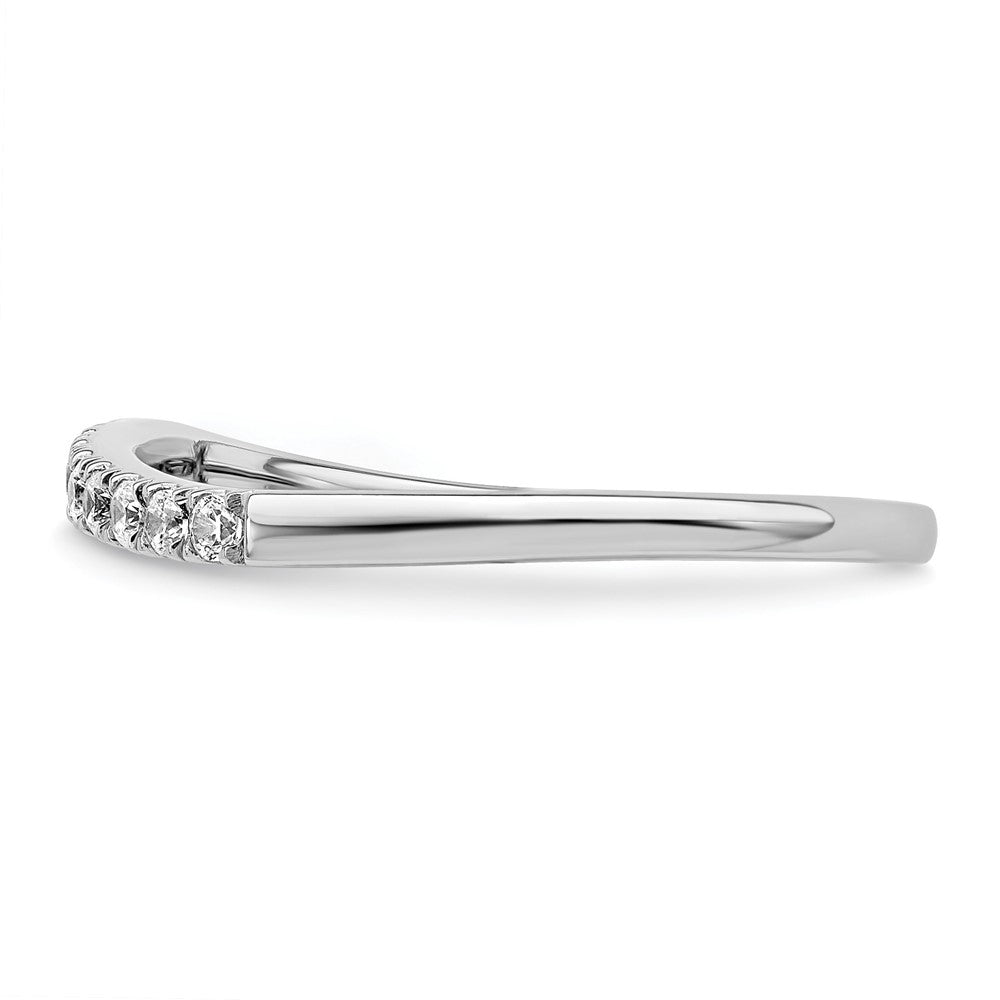 14kw 1/2ct Lab Grown Diamond VS/SI+ G+ Comp Set of 2 Wedding Bands