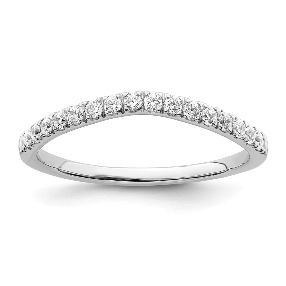 14kw 1/2ct Lab Grown Diamond VS/SI+ G+ Comp Set of 2 Wedding Bands