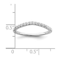 14kw 1/2ct Lab Grown Diamond VS/SI+ G+ Comp Set of 2 Wedding Bands
