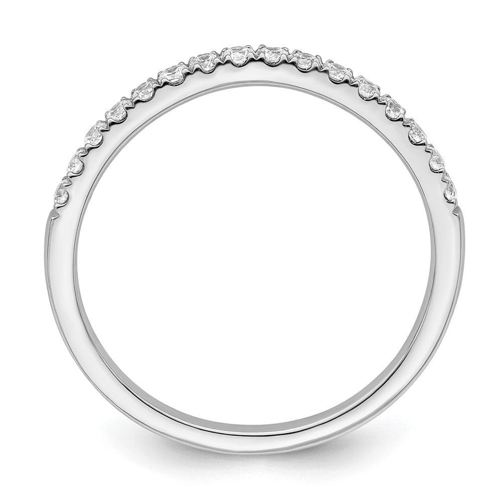 14k White Gold 1/2 ct Lab Grown Diamond VS/SI+ G+ Set of 2 Wedding Bands