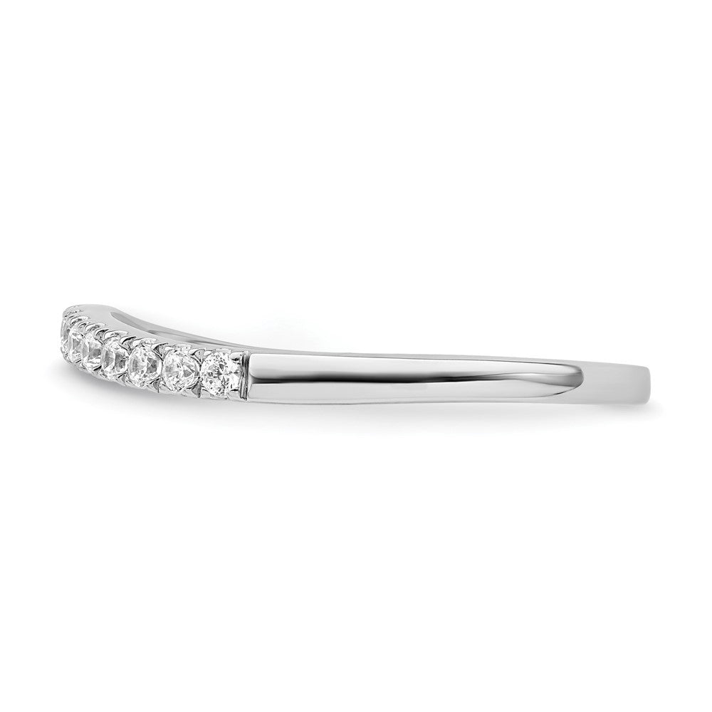 14k White Gold 1/2 ct Lab Grown Diamond VS/SI+ G+ Set of 2 Wedding Bands