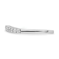 14k White Gold 1/2 ct Lab Grown Diamond VS/SI+ G+ Set of 2 Wedding Bands