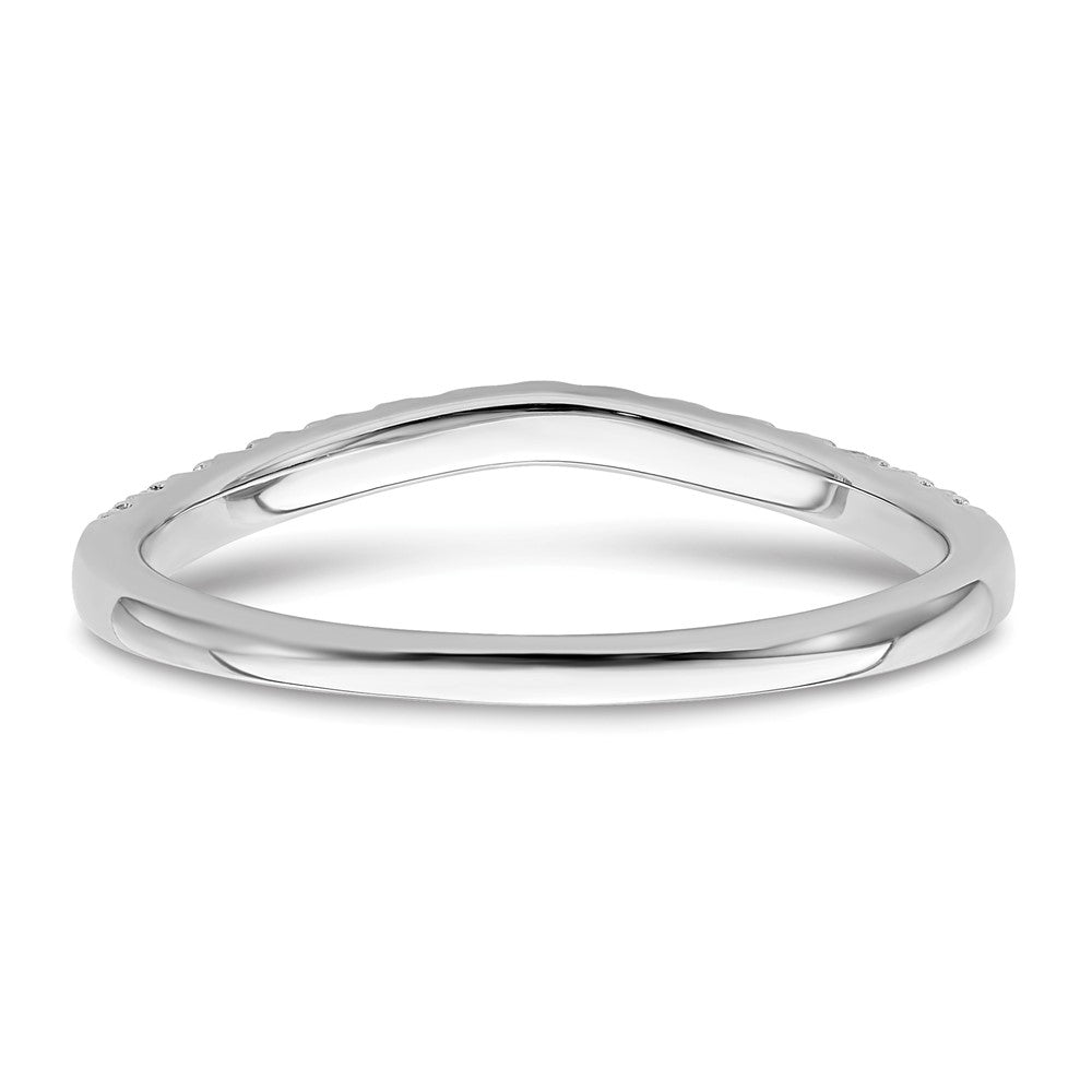14k White Gold 1/2 ct Lab Grown Diamond VS/SI+ G+ Set of 2 Wedding Bands