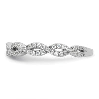 14k White Gold 3/8 ct Lab Grown Diamond VS/SI+ G+ Complete Wedding Band