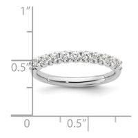 14kw 1/2ct Lab Grown Diamond VS/SI+ G+ Comp Wedding Band