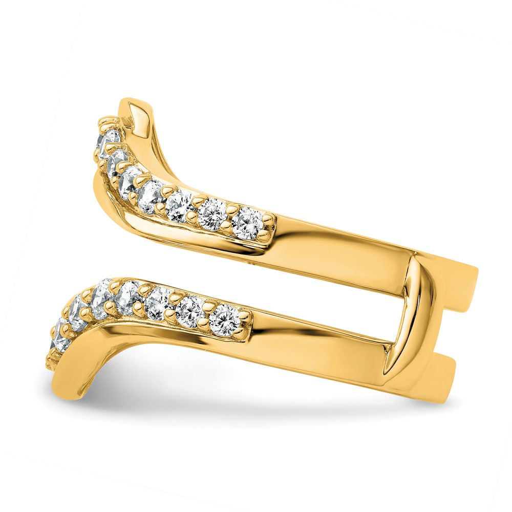 14k 1ct Lab Grown Diamond VS+ F+ Complete Ring Guard