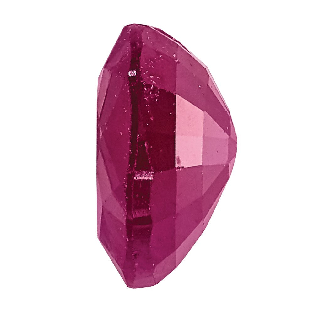 5mm Heart Ruby C Quality
