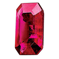 6x4mm  Emerald Cut Ruby A Quality