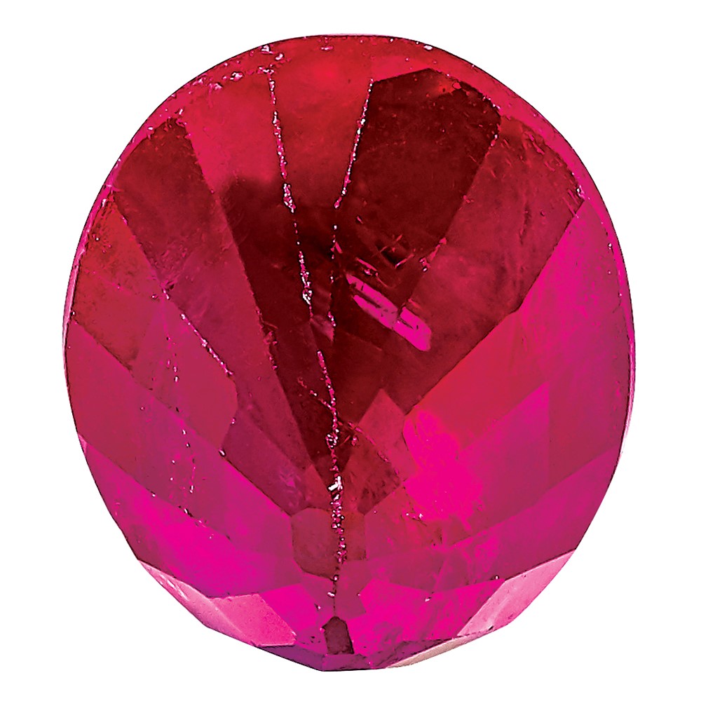 7x5mm Oval Ruby AA quality