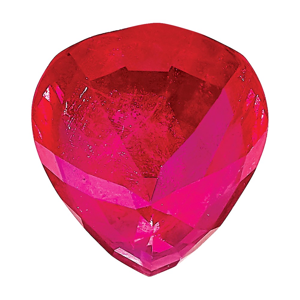 4x3mm Pear Ruby  A Quality