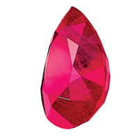 4x3mm Pear Ruby  A Quality