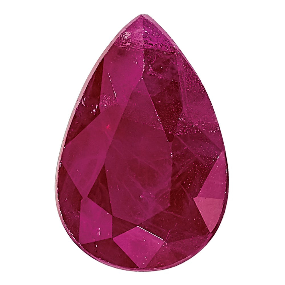 5x3mm Pear Ruby C Quality
