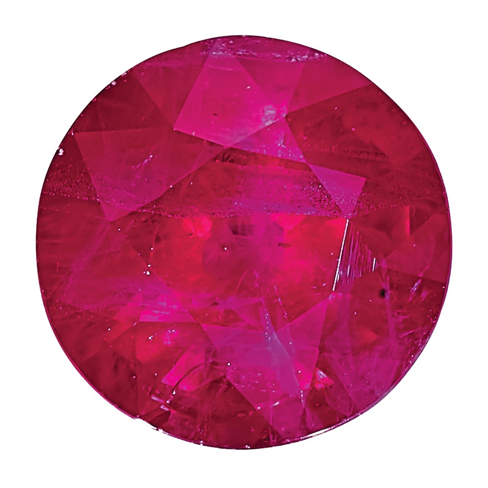 2.75mm Round Ruby A Quality
