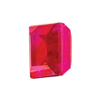 2.75mm Square Step-cut Ruby AA Quality