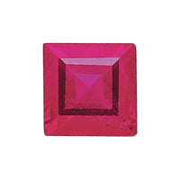 1.75mm Square Step-cut Ruby A Quality